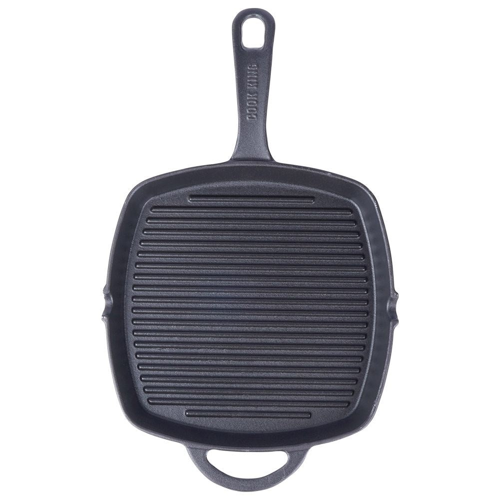 Cast iron pan for oven, stove and open fire