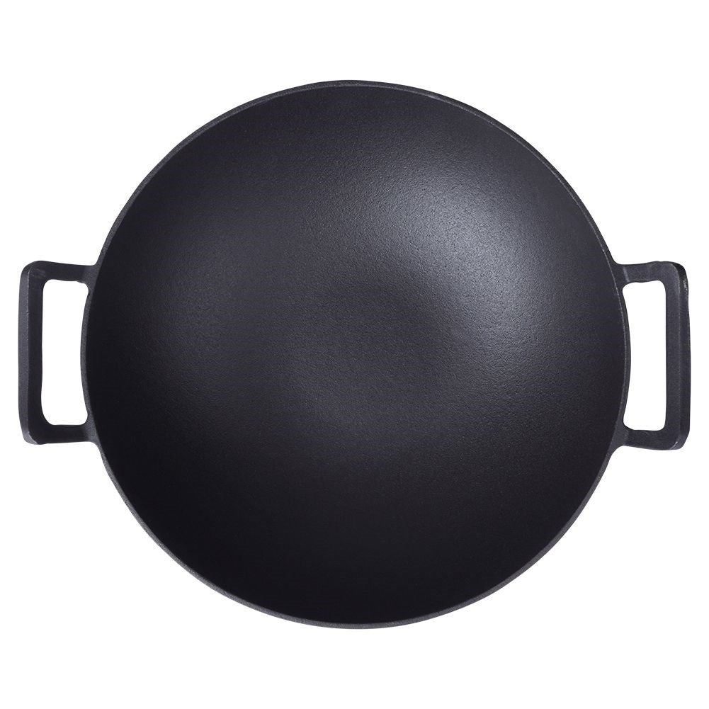 Cast iron pan for oven, stove and open fire
