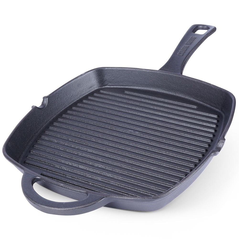 Cast iron pan for oven, stove and open fire