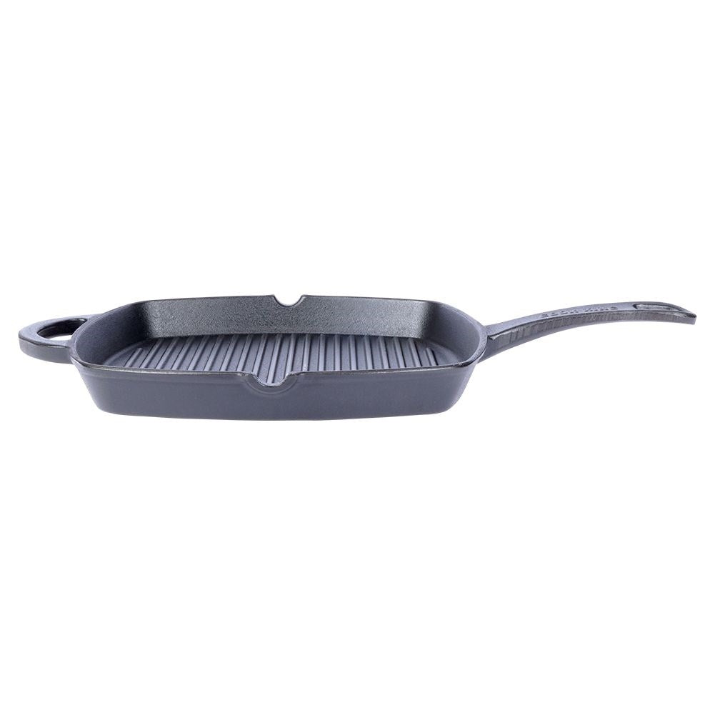 Cast iron pan for oven, stove and open fire