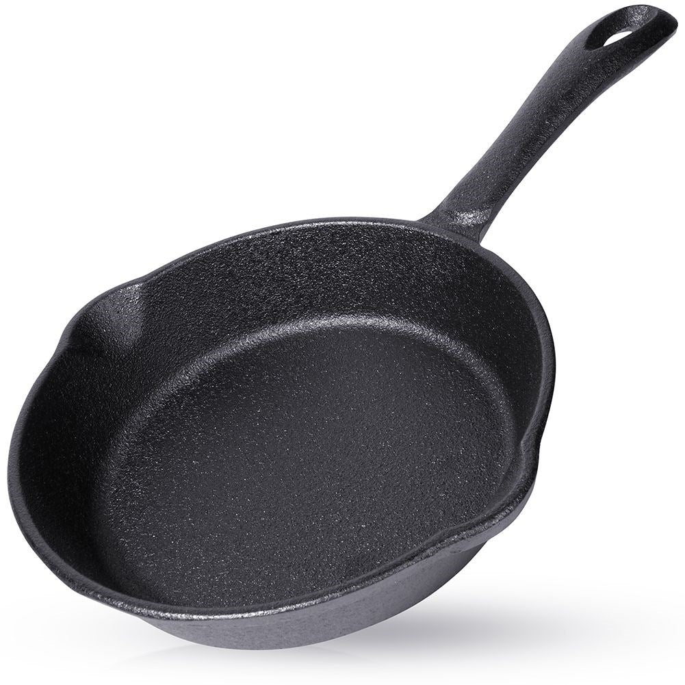 Cast iron pan for oven, stove & open fire - cook deliciously!
