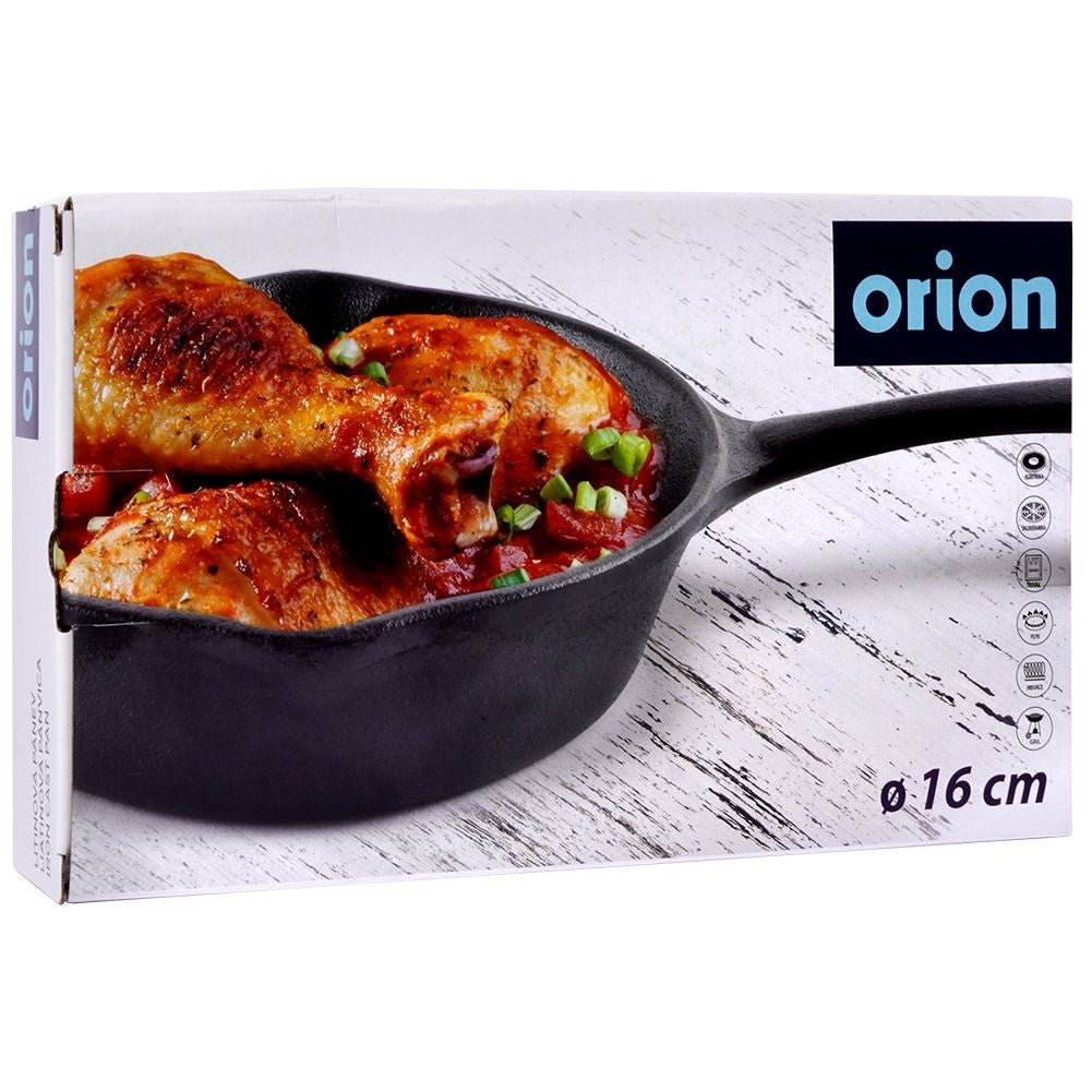 Cast iron pan for oven, stove & open fire - cook deliciously!