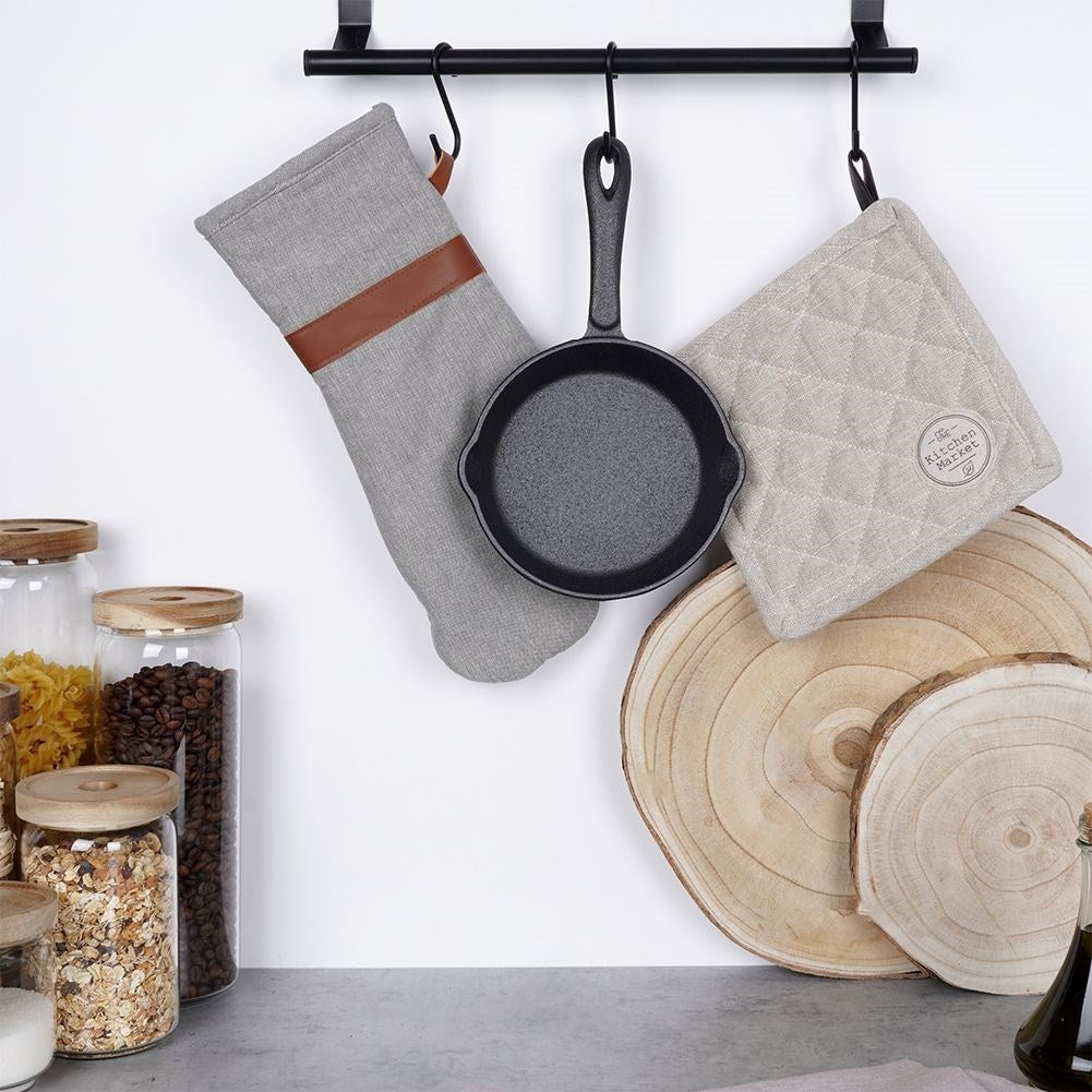 Cast iron pan for oven, stove & open fire - cook deliciously!