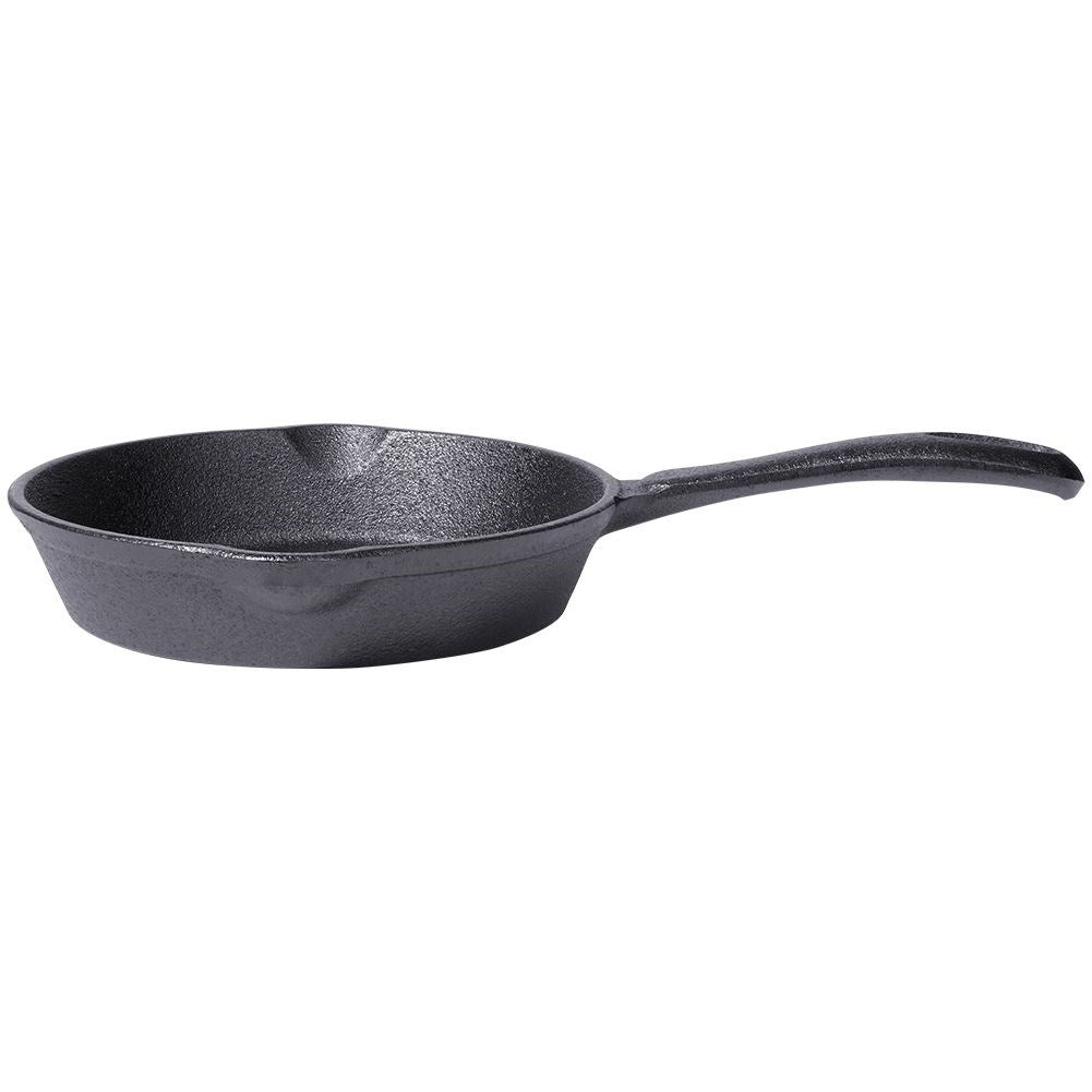 Cast iron pan for oven, stove & open fire - cook deliciously!