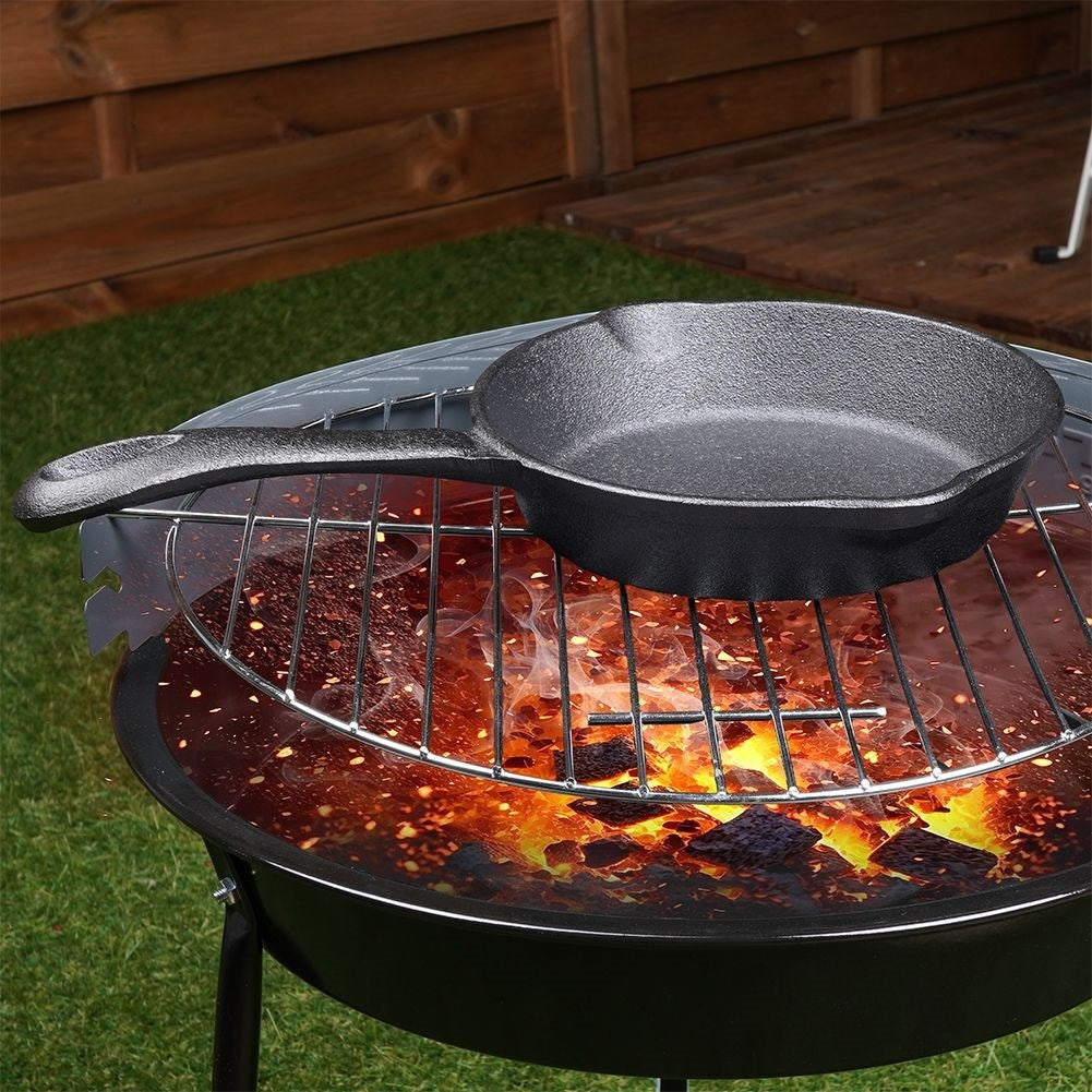 Cast iron pan for oven, stove & open fire - cook deliciously!