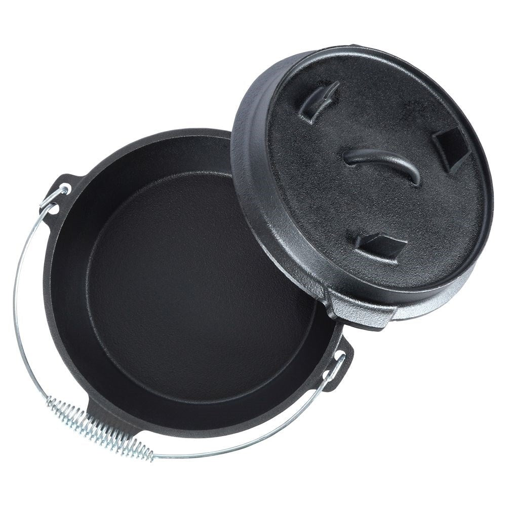 Cast iron pot 1.6L with lid - 20 cm diameter