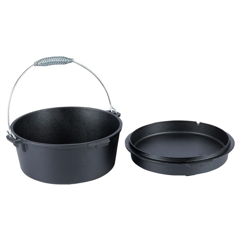 Cast iron pot 1.6L with lid - 20 cm diameter