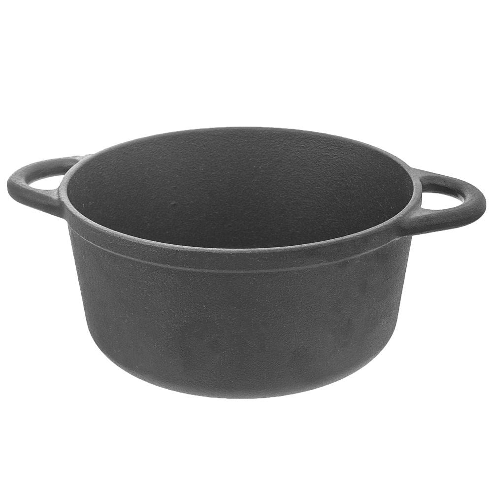 Cast iron pot 2.7L - For all stoves, ovens & grills