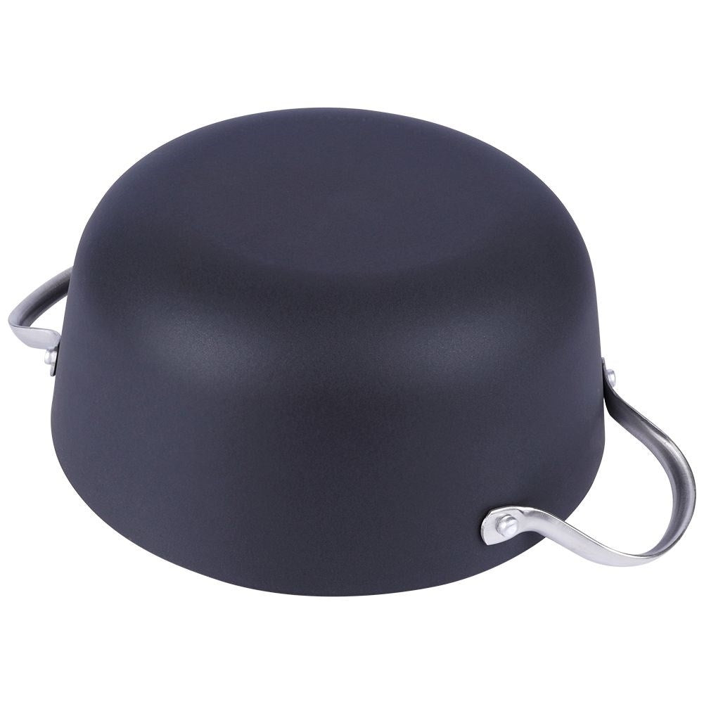 Cast iron pot 4L, non-stick, lid, stove & dishwasher safe