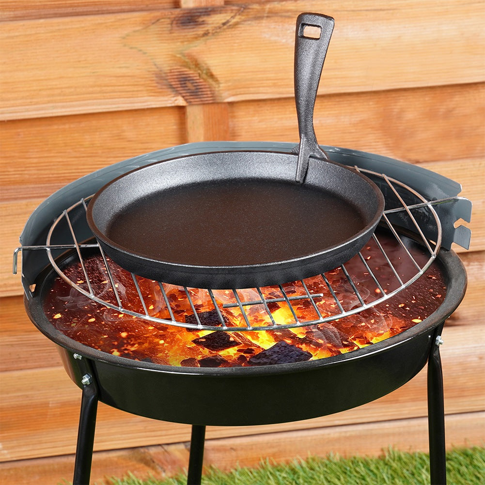 Cast iron serving pan with board CAST LINE 22 cm