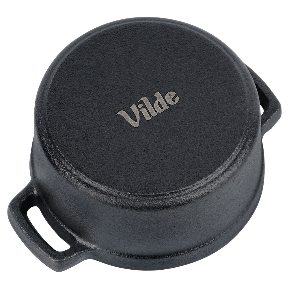 Cast iron serving pot with lid CAST LINE 10 cm, 250 ml