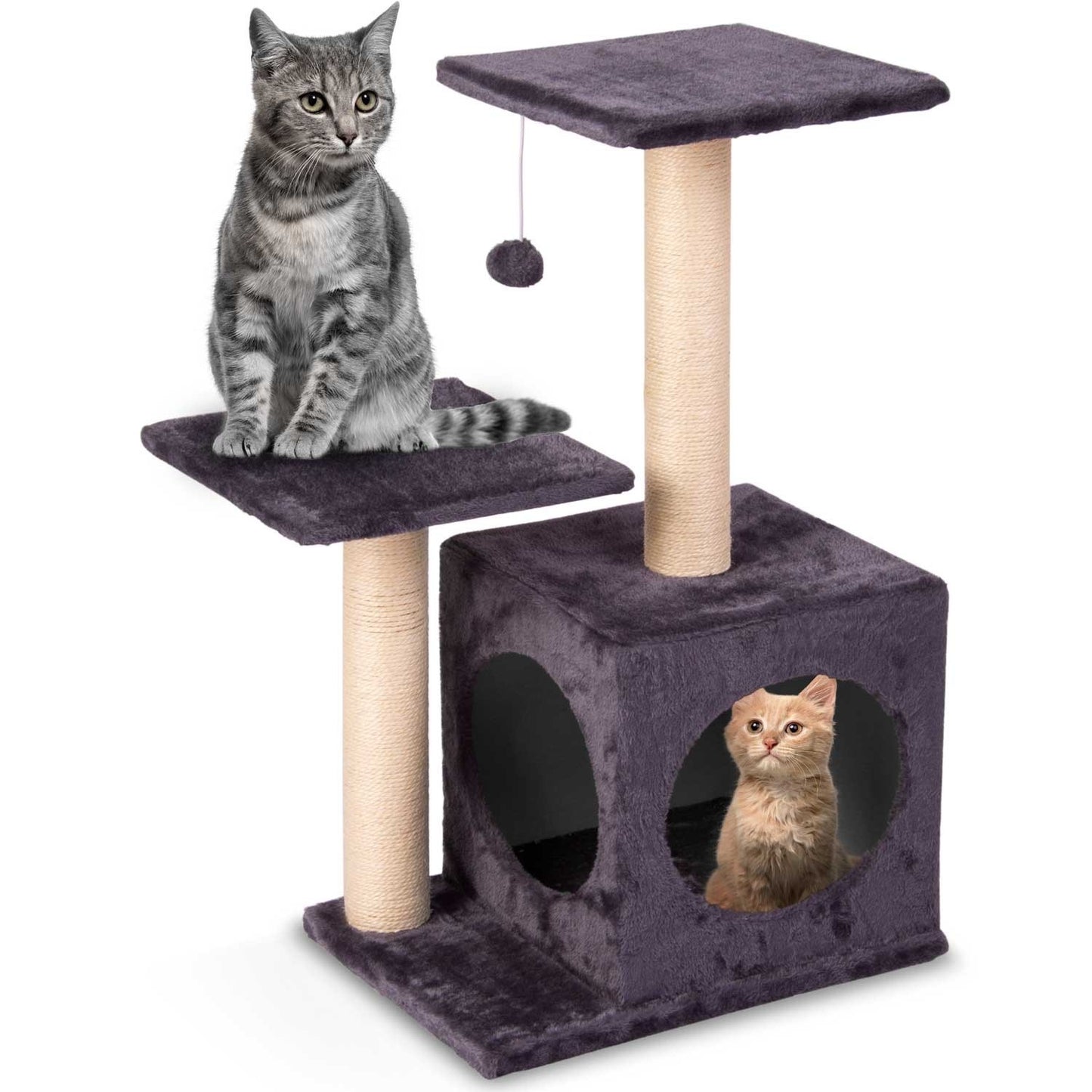 Cat Scratcher 74 cm DR-250 Pethaus with Mouse