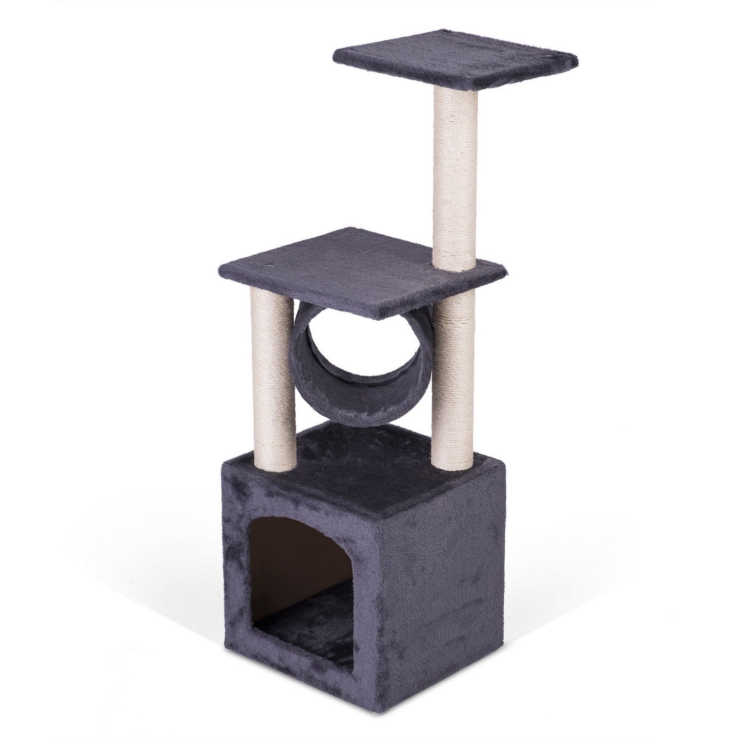 Cat Scratcher 93 cm DR-259 Pethaus with Mouse Gray