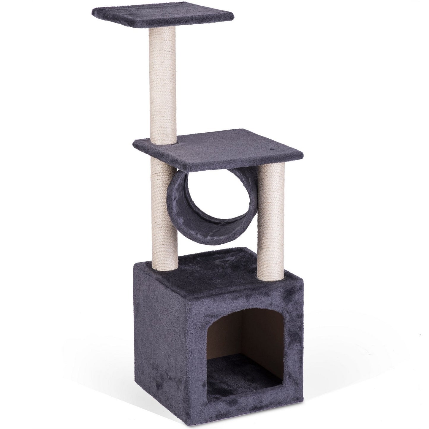 Cat Scratcher 93 cm DR-259 Pethaus with Mouse Gray