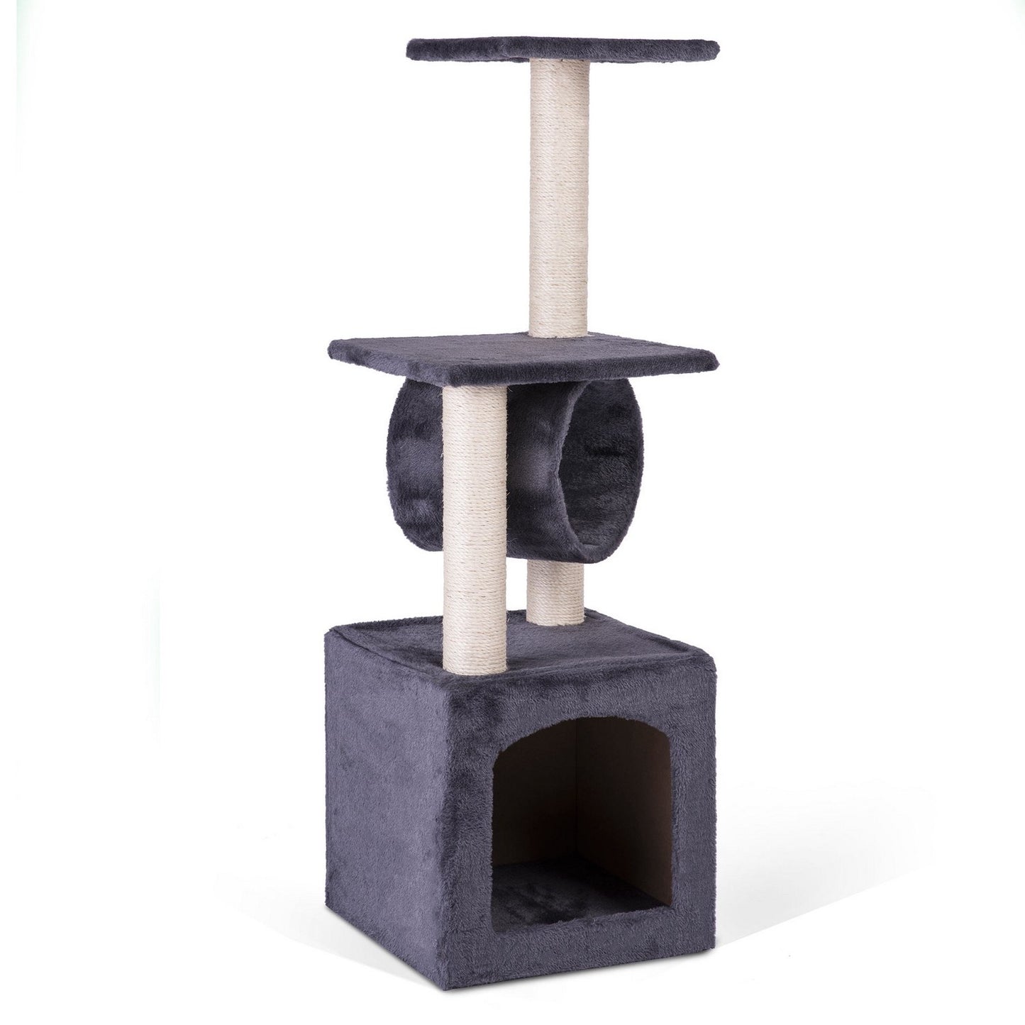 Cat Scratcher 93 cm DR-259 Pethaus with Mouse Gray