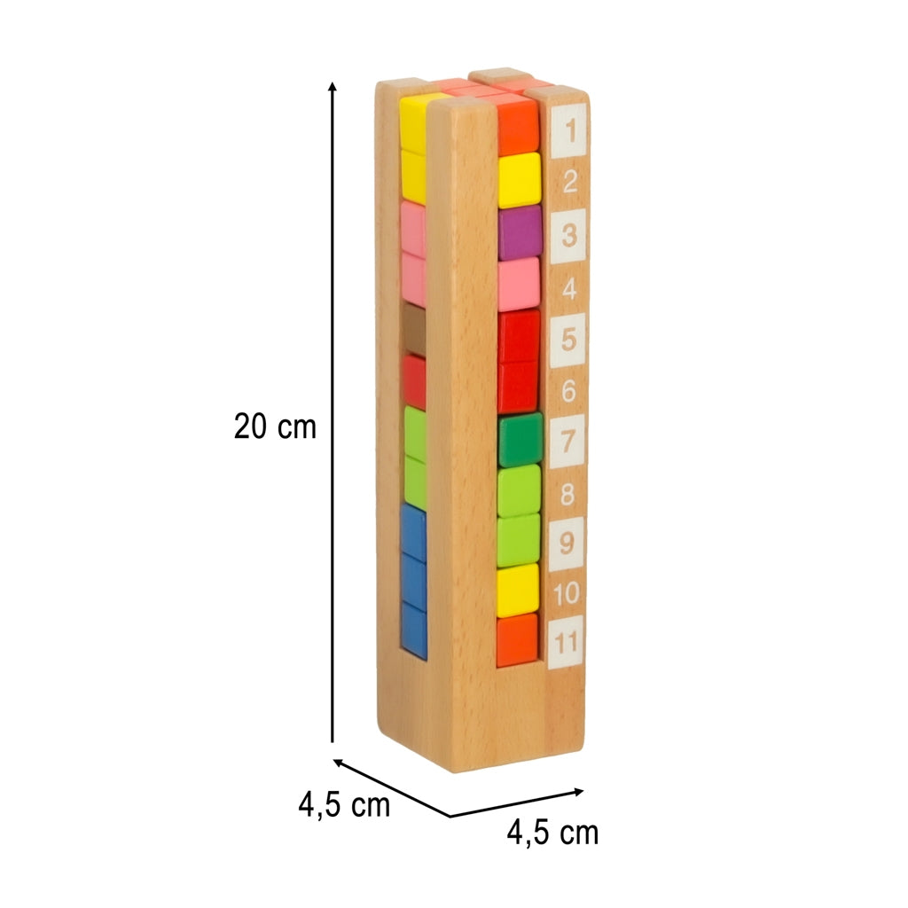 Catamino wooden educational color blocks