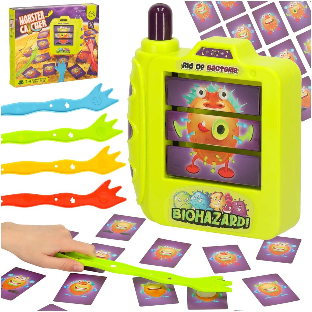 Catch monsters creative board game for perceptiveness