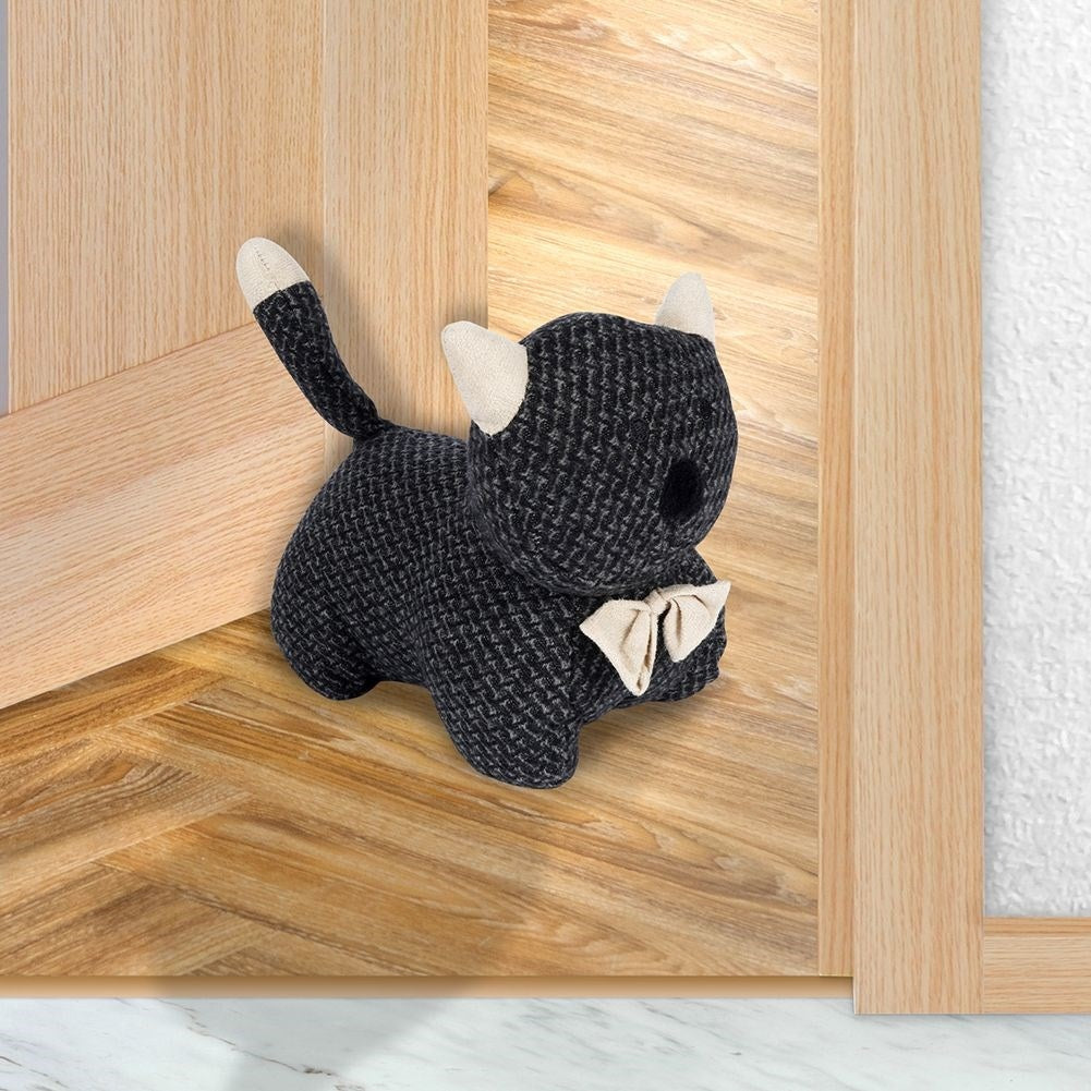Cat door stop: Protects against slamming doors in the children's room