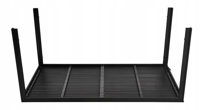Catering garden table 156 x 78 cm Black