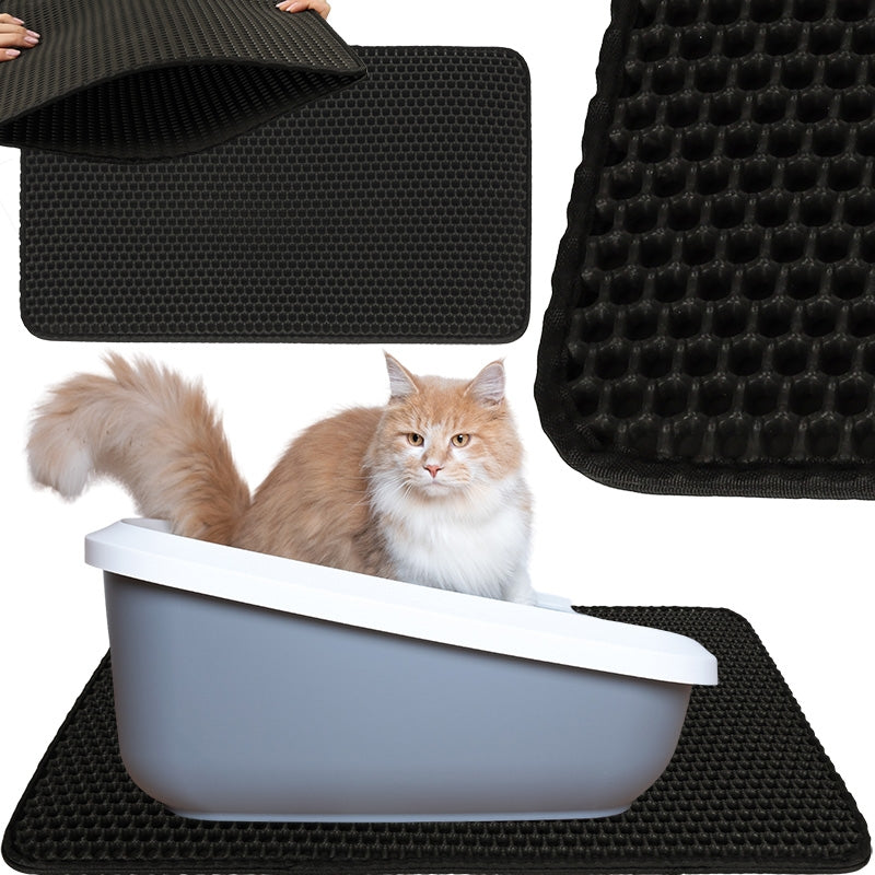Cat litter tray mat waterproof double layer 40x60cm