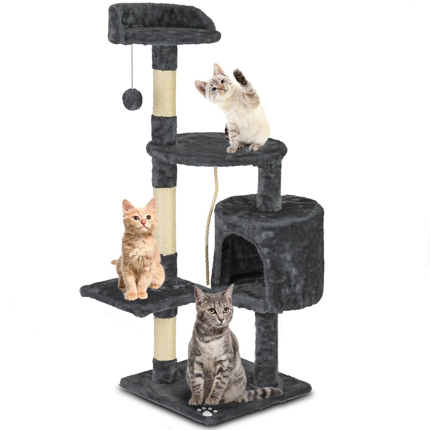 Cat scratcher 111 cm DR-266 Pethaus grey