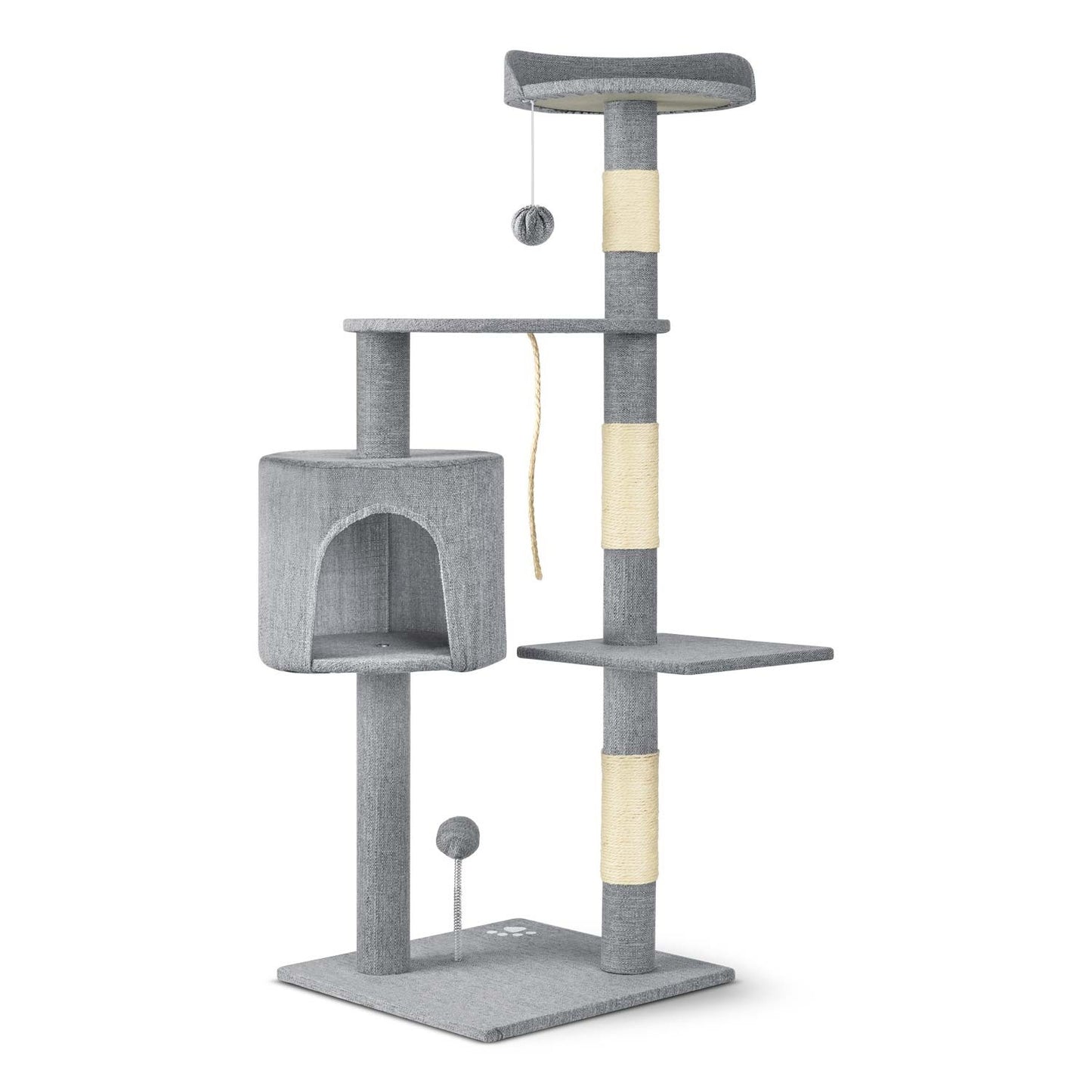 Cat scratcher 111 cm PH-005 Pethaus Grey