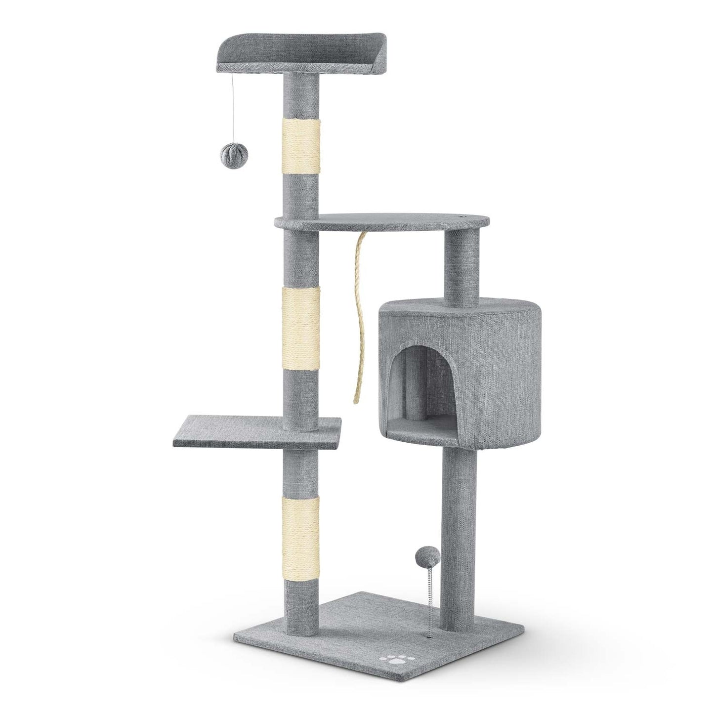 Cat scratcher 111 cm PH-005 Pethaus Grey