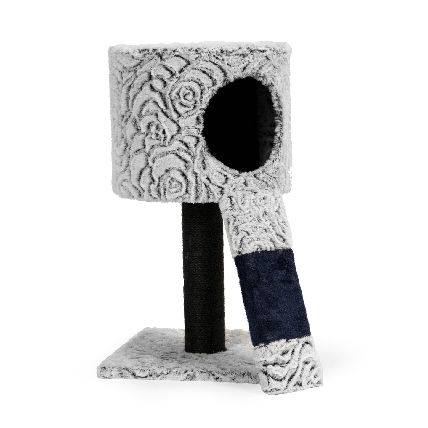 Cat scratcher bunk tree hanging toy