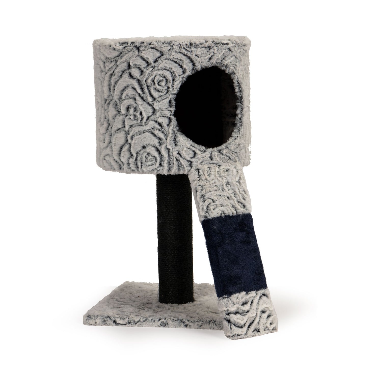 Cat scratcher bunk tree hanging toy