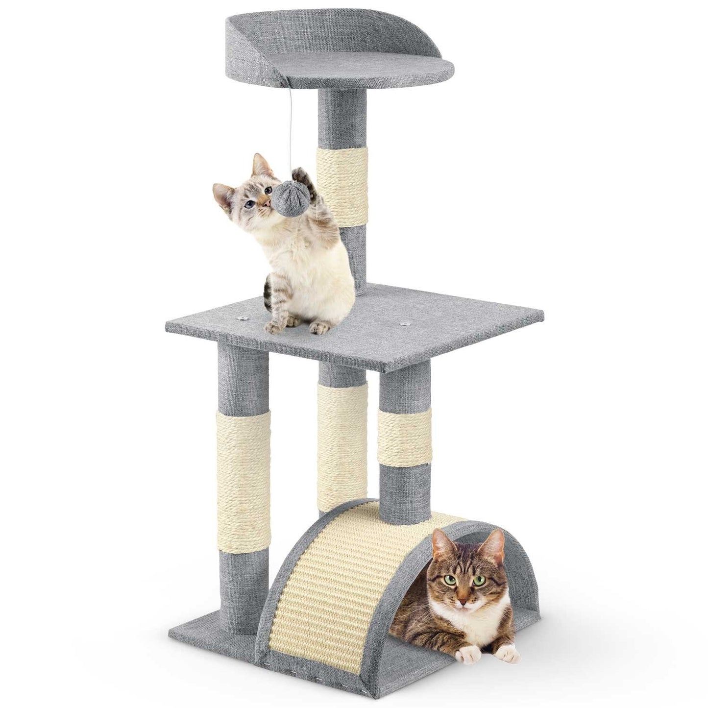 Cat scratching post 79 cm PH-003 Pethaus grey