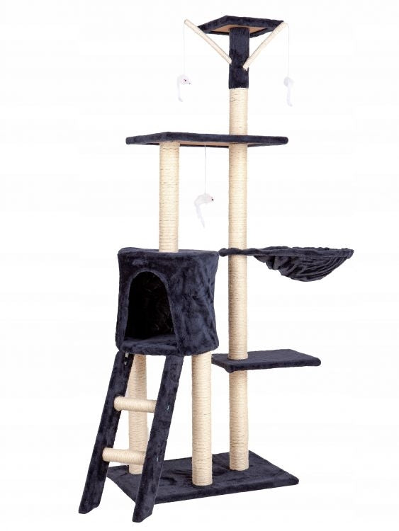 Cat tree scratching post 138cm XL Grey