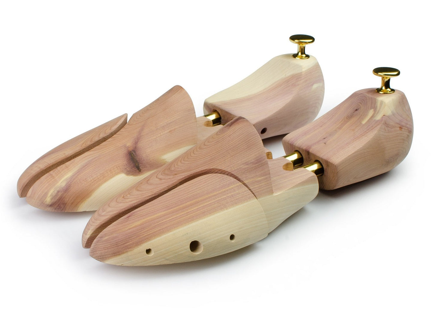 Cedar shoe wood, pair in size 40-41, Massido