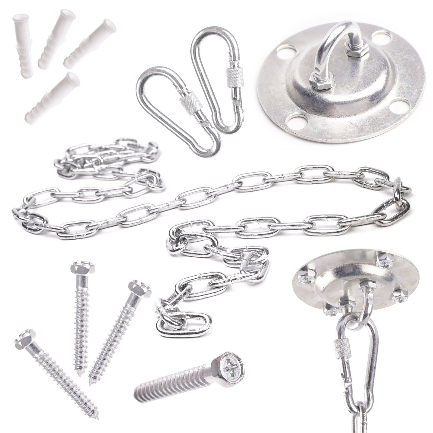 Ceiling fixing hammock swing hook chain 200kg