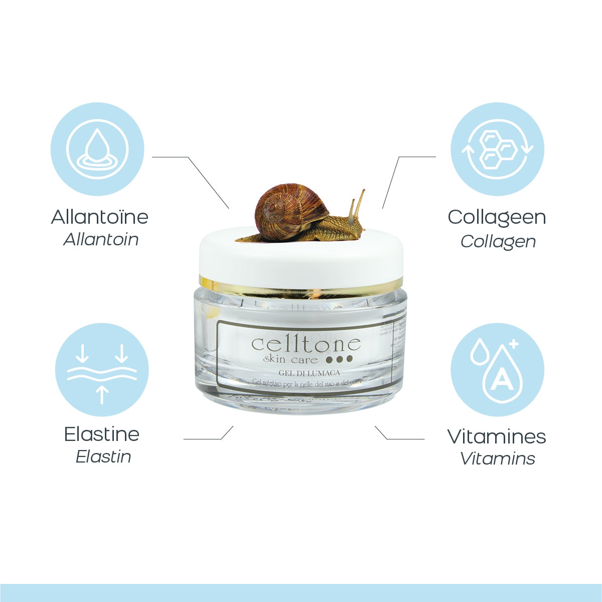 Celltone - Snail gel - Face cream