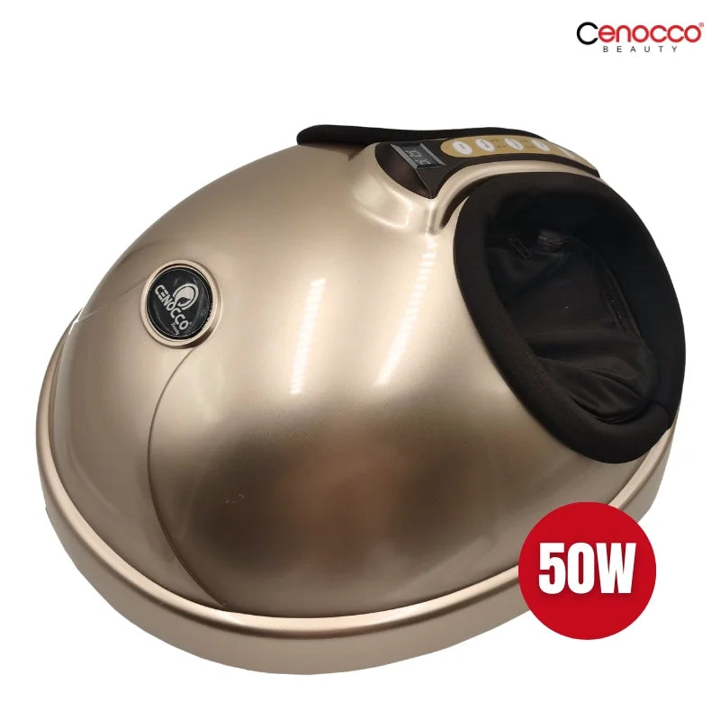 Cenocco Beauty CC-9080: Advanced Foot Massager with Heat, Kneading, and Air Compression Function