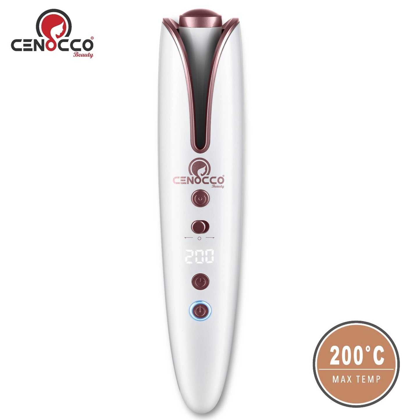 Cenocco Beauty CC-9094: Cordless Rechargeable Auto Curler
