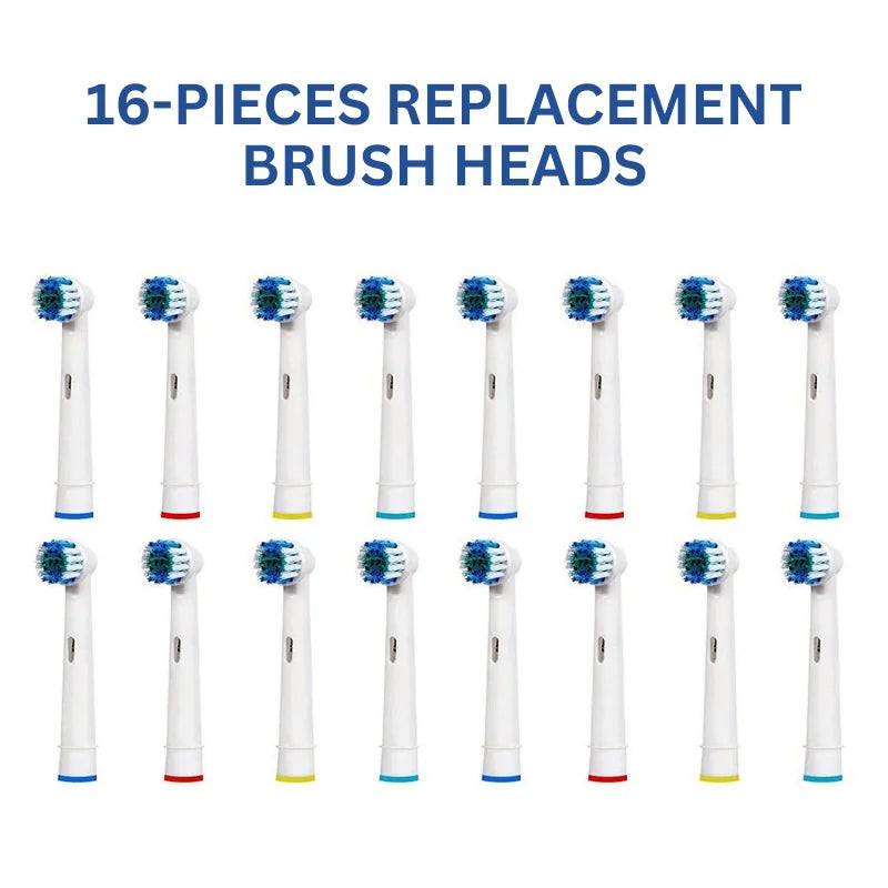 Cenocco CC-9029X2: 16-Pieces Replacement Brush Heads