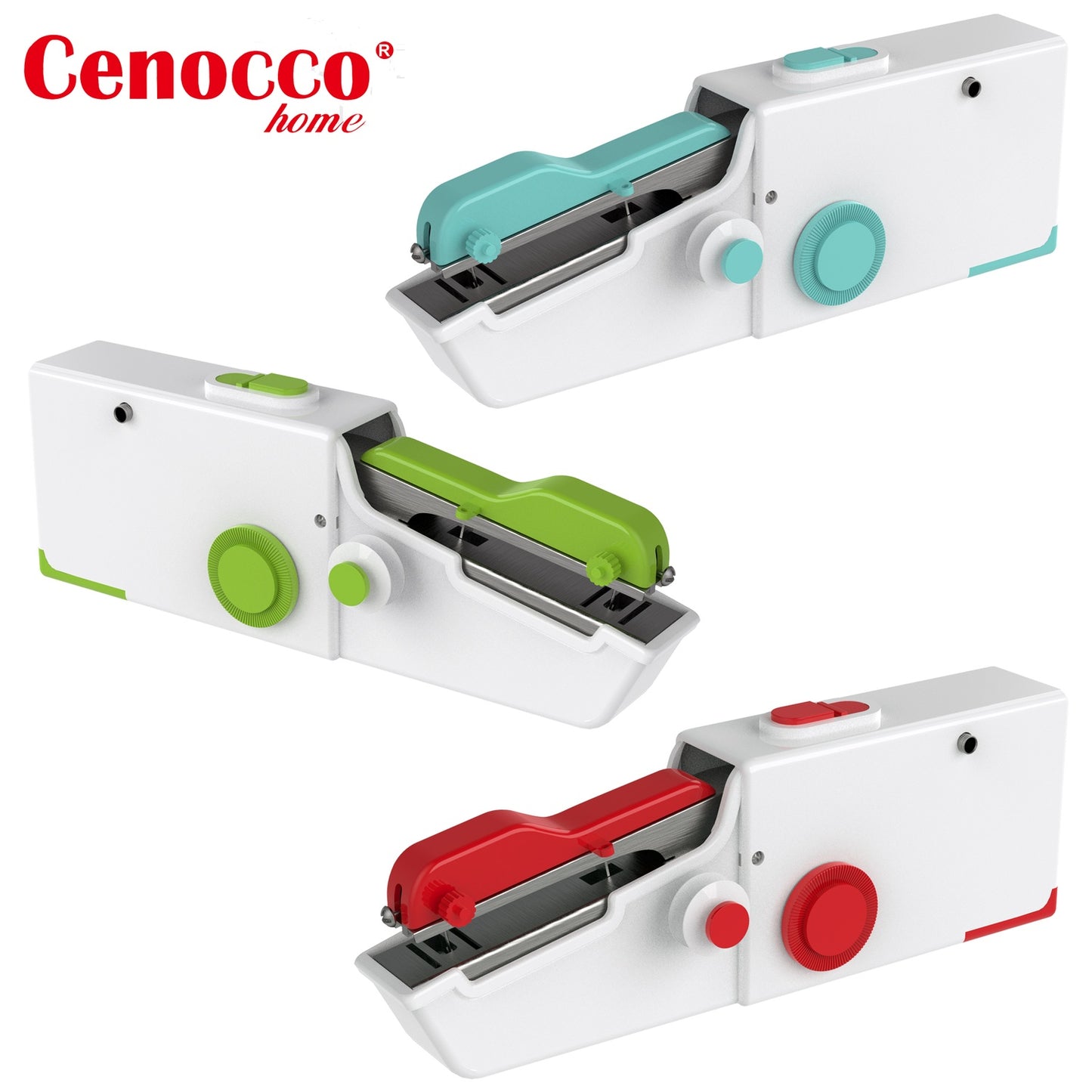 Cenocco Easy Stitch Handheld Sewing Machine Red