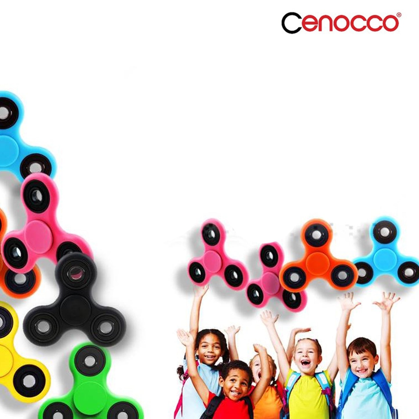 Cenocco Fidget spinner Red