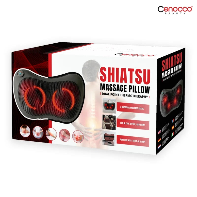 Cenocco Multi-functional Massage Pillow Brown