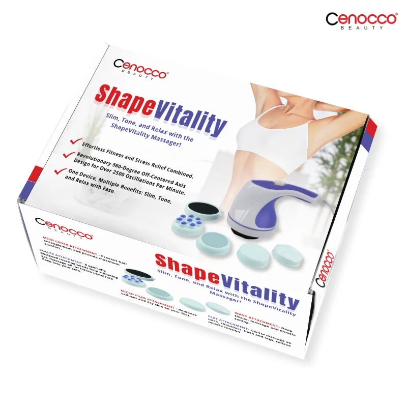 Cenocoo Beauty CC-03930: ShapeVitality Full Body Spin Massager