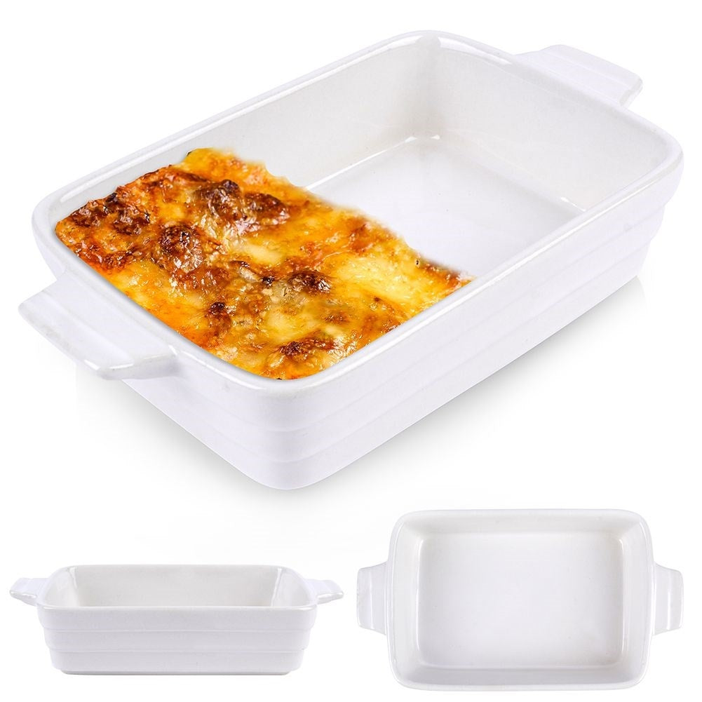 Ceramic Baking Dish: Lasagna, Vegetables & Gratins