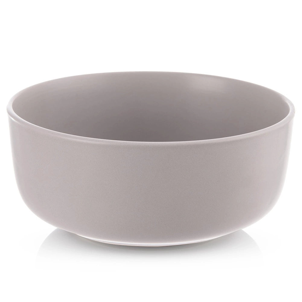 Ceramic Bowl, Gray, 16 cm, 830 ml Capacity