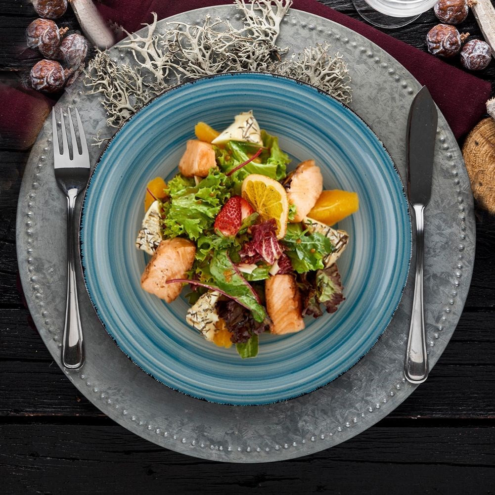 Ceramic Dessert Plate: Microwave safe and dishwasher safe