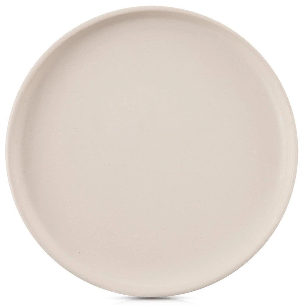 Ceramic Dinner Plate, Cream, 26.5 cm, Dishwasher Safe