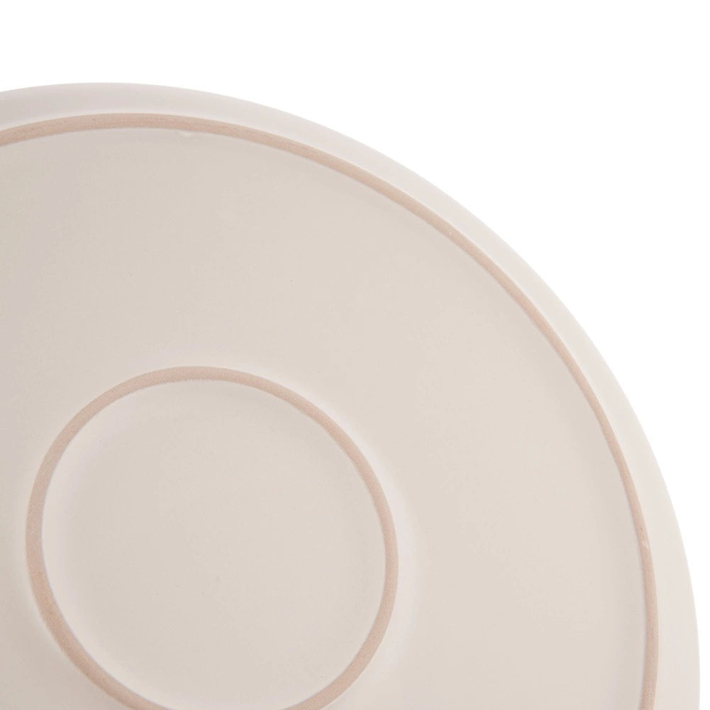 Ceramic Dinner Plate, Cream, 26.5 cm, Dishwasher Safe