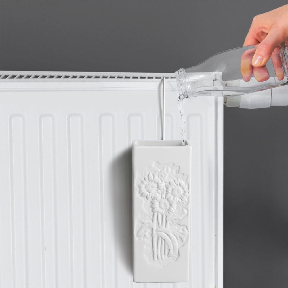 Ceramic Element Humidifier with Flower Design for Dry Air