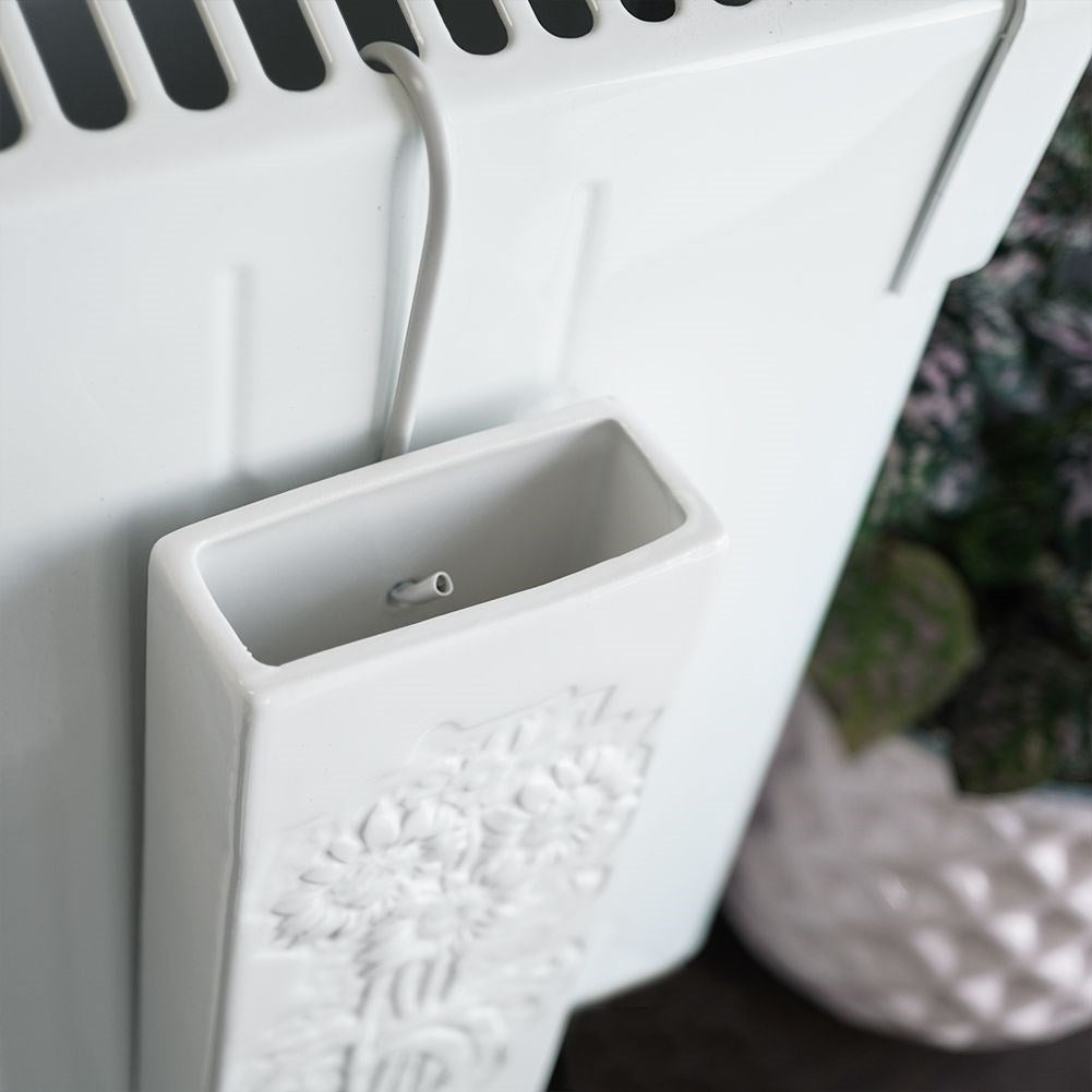 Ceramic Element Humidifier with Flower Design for Dry Air
