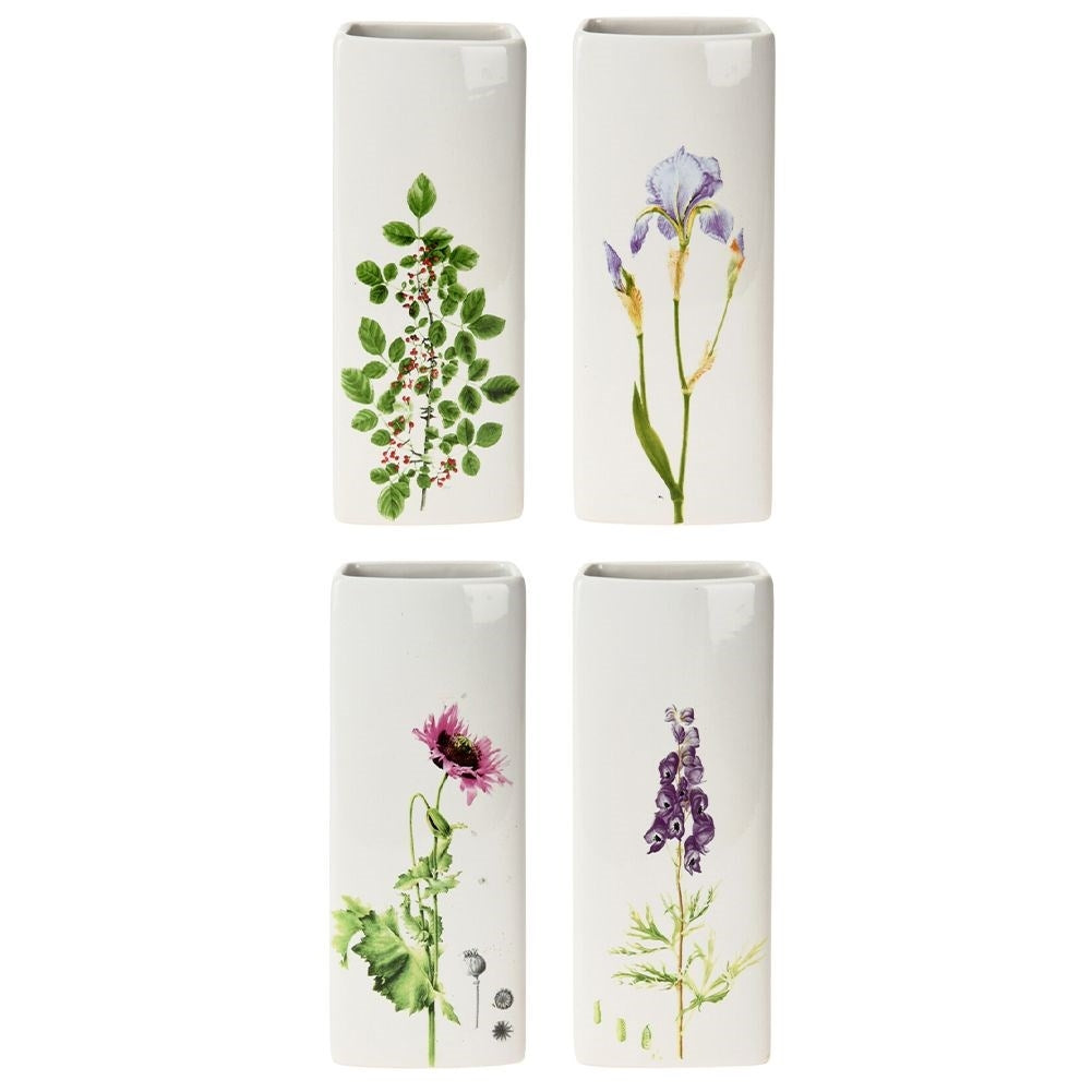 Ceramic Humidifier for Element with Floral Design