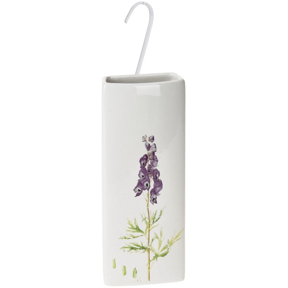 Ceramic Humidifier for Element with Floral Design